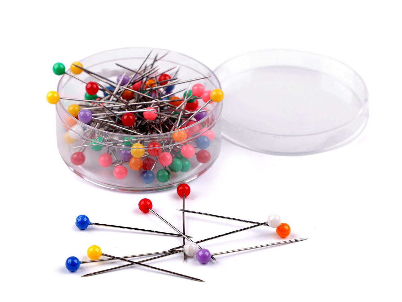 Bulduri cu cap din plastic lungime 32 mm - Mix (20 Cutii)