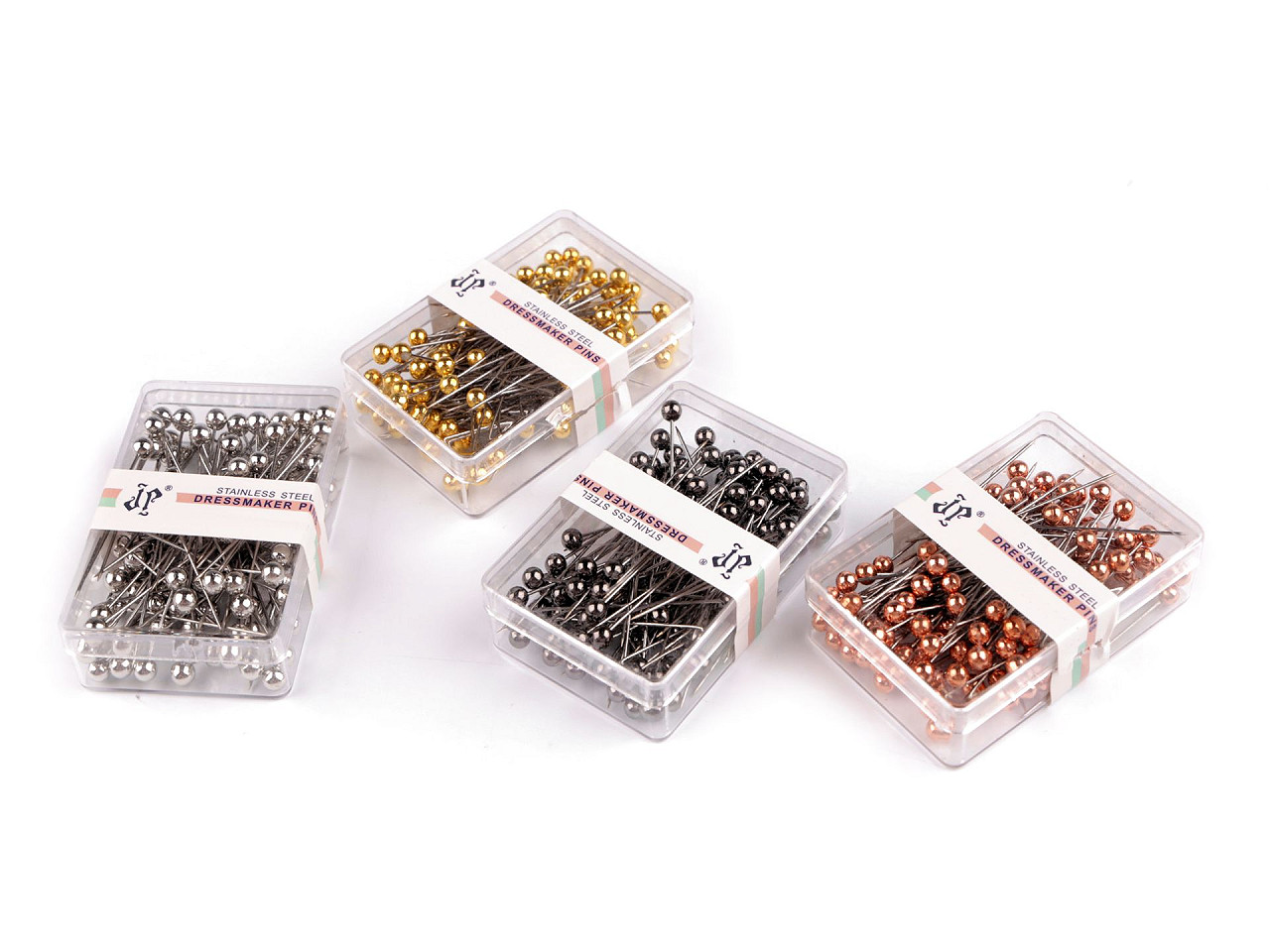 Bolduri inox 38 mm - Nichel negru (4 Cutii)