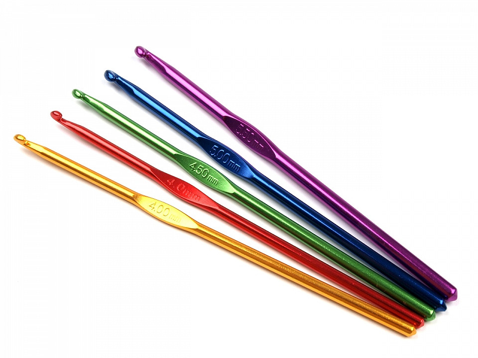 Croșete, mărimea 2 - 5,5; - Culoare aleatorie (1 Bucată)