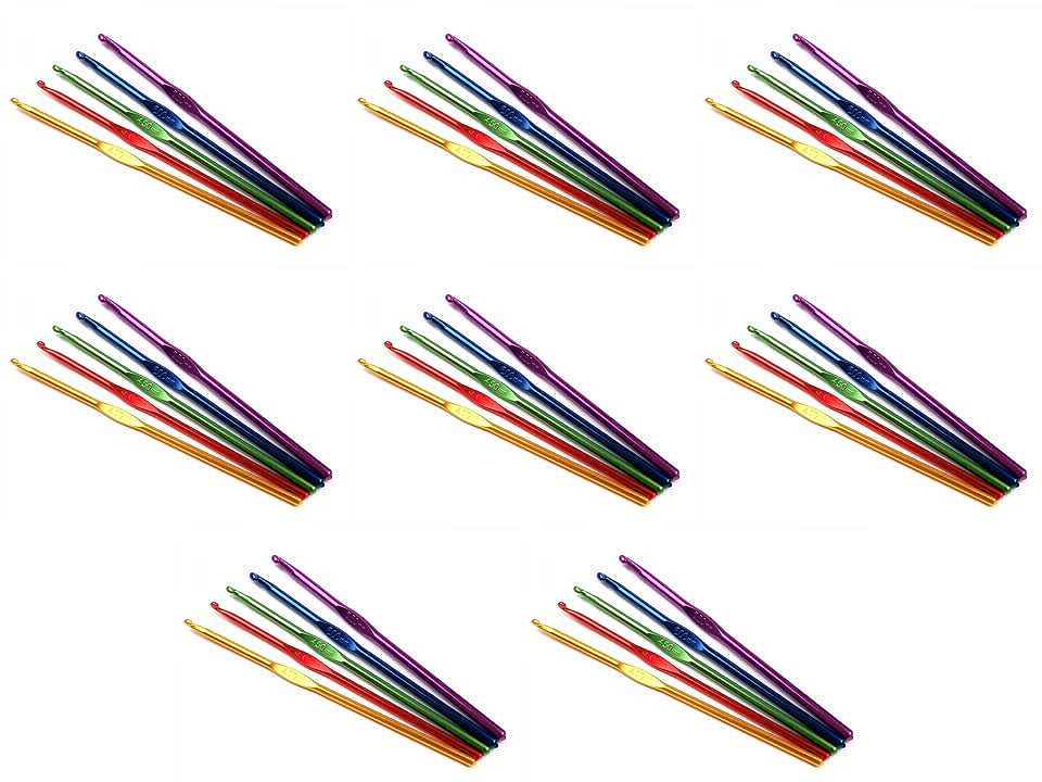 Croșete, mărimea 2 - 5,5; - Culoare aleatorie (1 Bucată)