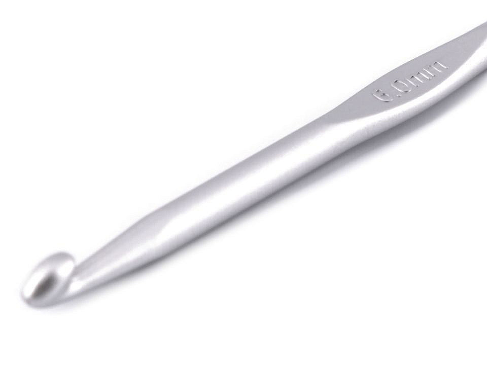 Croșete metalice, mărimea  6; 7; 8; 9 - Argintiu (10 Bucăți)