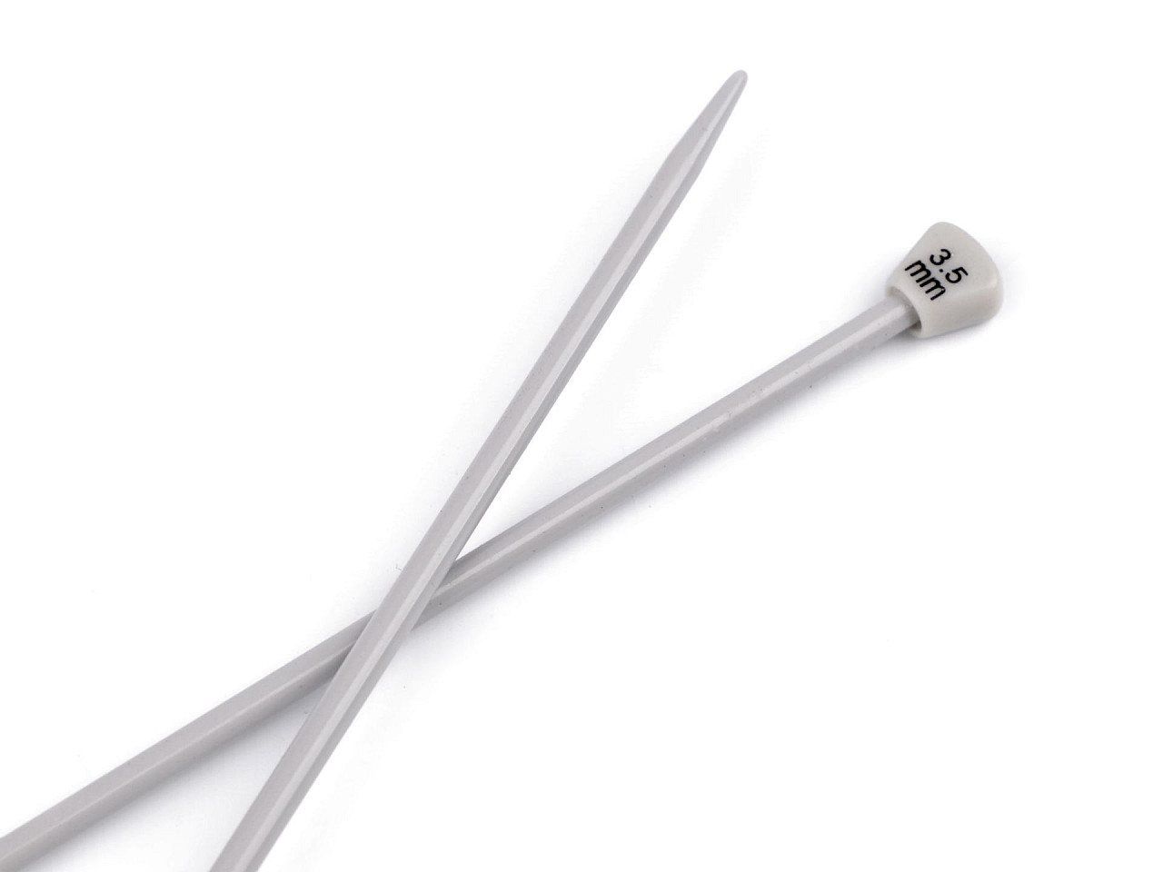 Andrele drepte nr. 3,5; - Argintiu (5 Perechi)