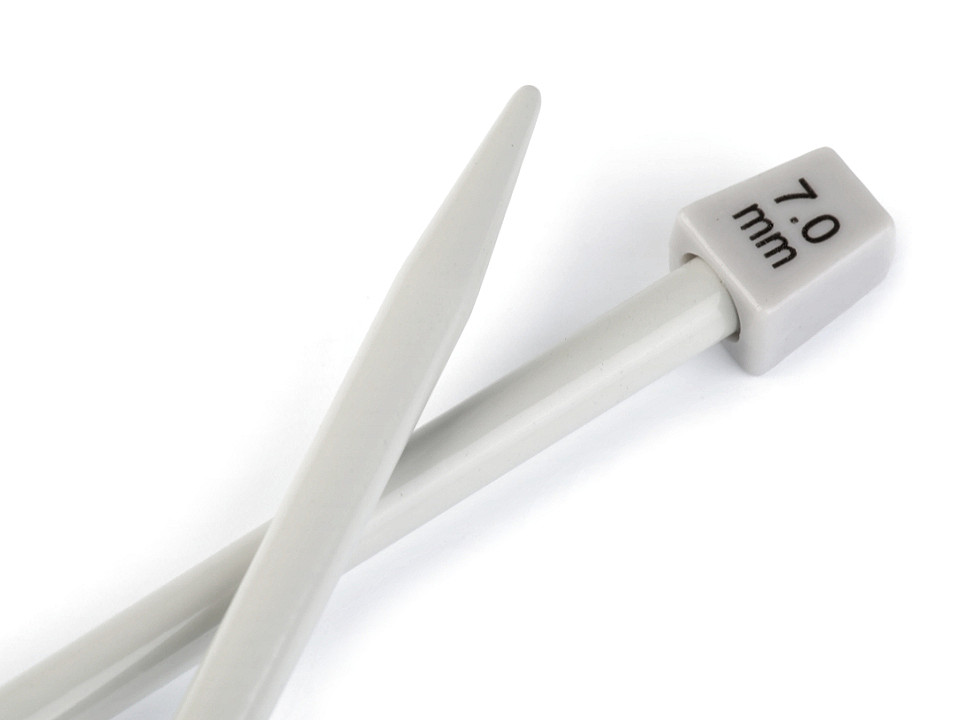 Andrele drepte nr. 7; - Argintiu (1 Pereche)