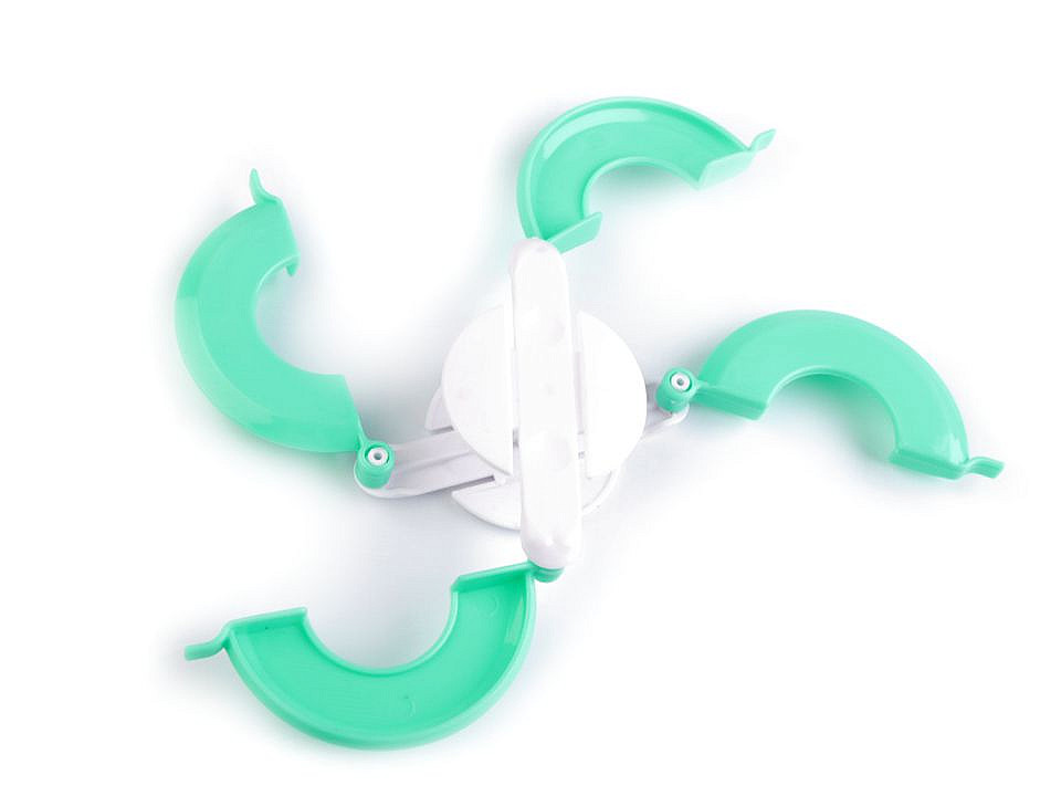 Set confecţionat pompoane, 4 dimeniuni - Mix mărimi (1 Set)