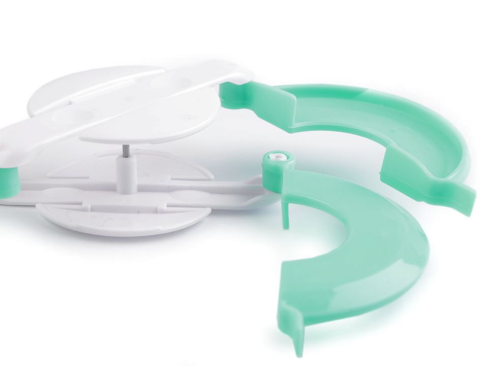 Set confecţionat pompoane, 4 dimeniuni - Mix mărimi (1 Set)