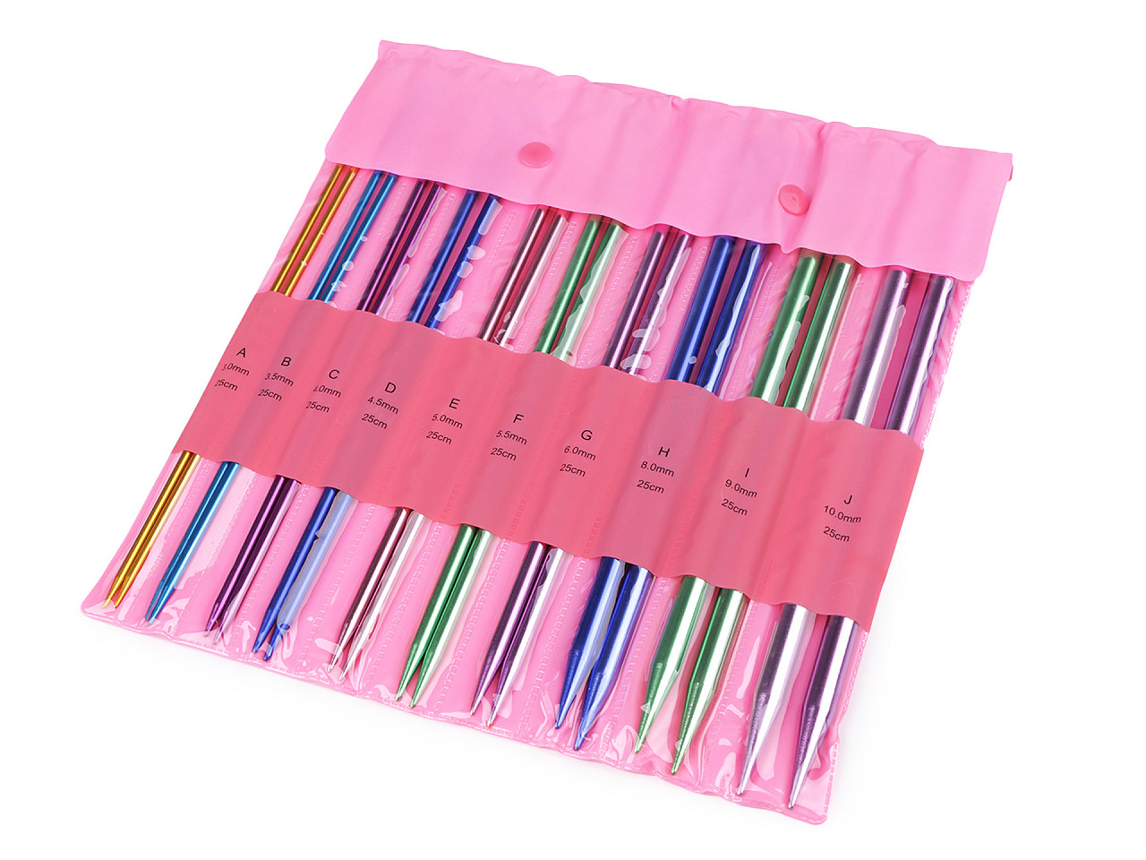 Andrele drepte #3; 3,5; 4; 4,5; 5; 5,5; 6; 8; 9; 10 - Albastru delta (1 Pereche)