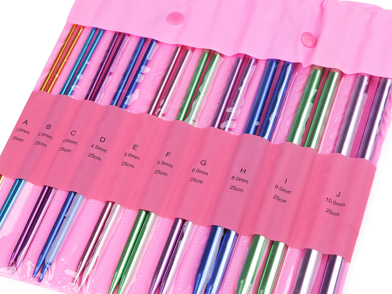 Andrele drepte #3; 3,5; 4; 4,5; 5; 5,5; 6; 8; 9; 10 - Albastru delta (1 Pereche)