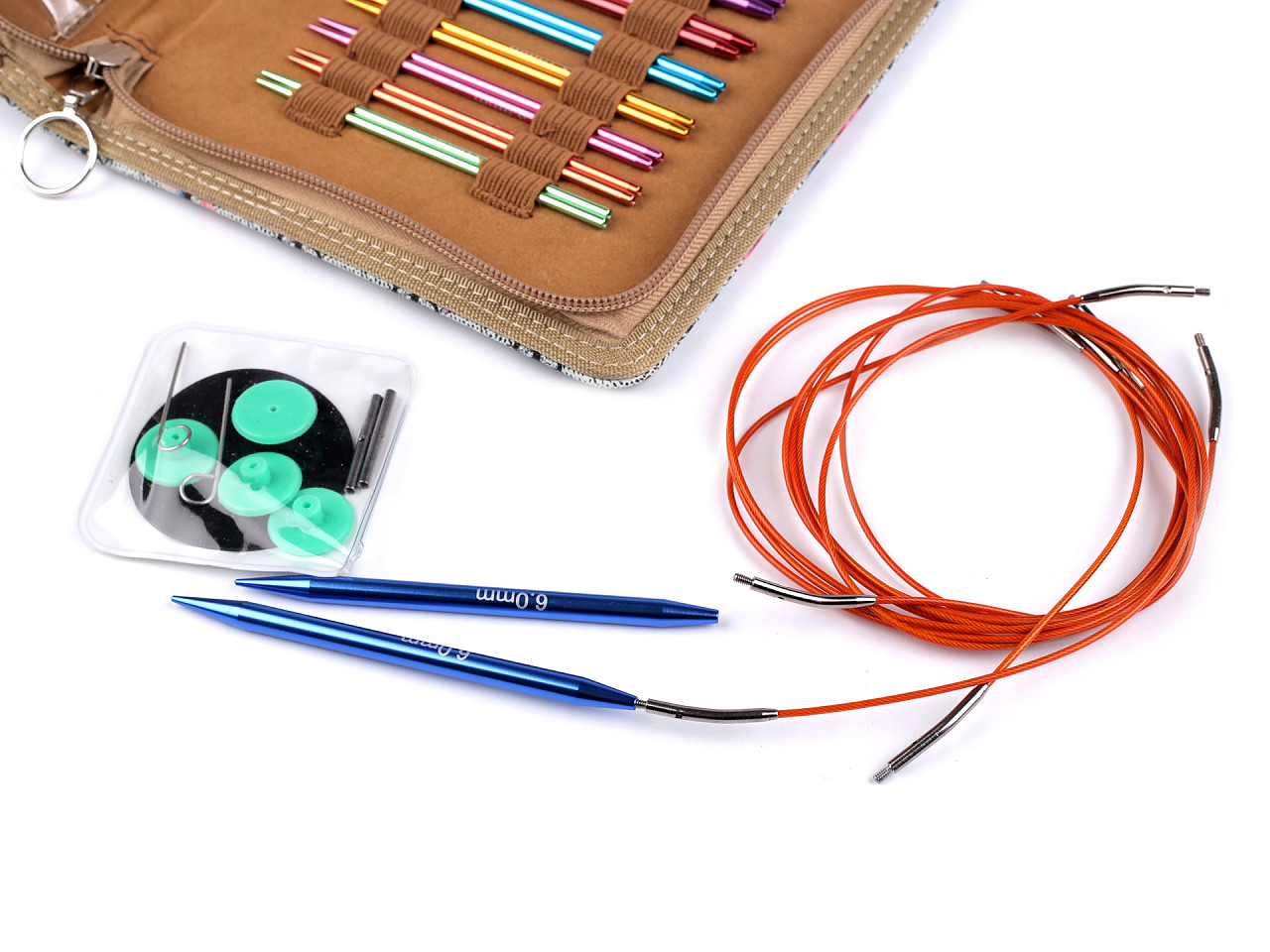 Andrele circulare - Bej deschis (1 Set)