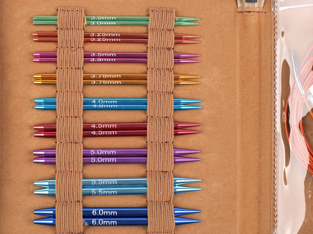 Andrele circulare - Bej deschis (1 Set)