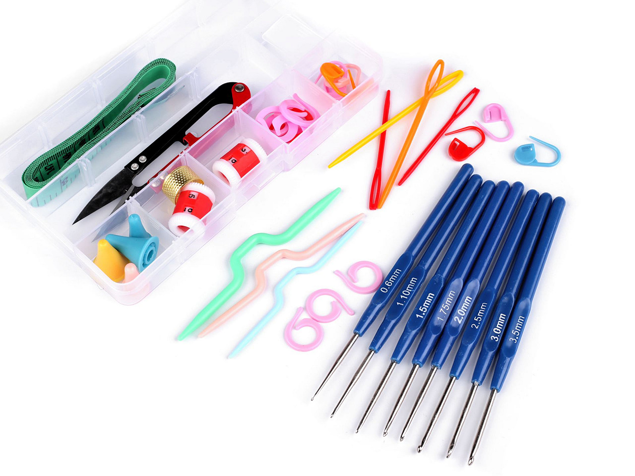 Set crosete si accesorii in cutie - Conform imaginii (1 Set)