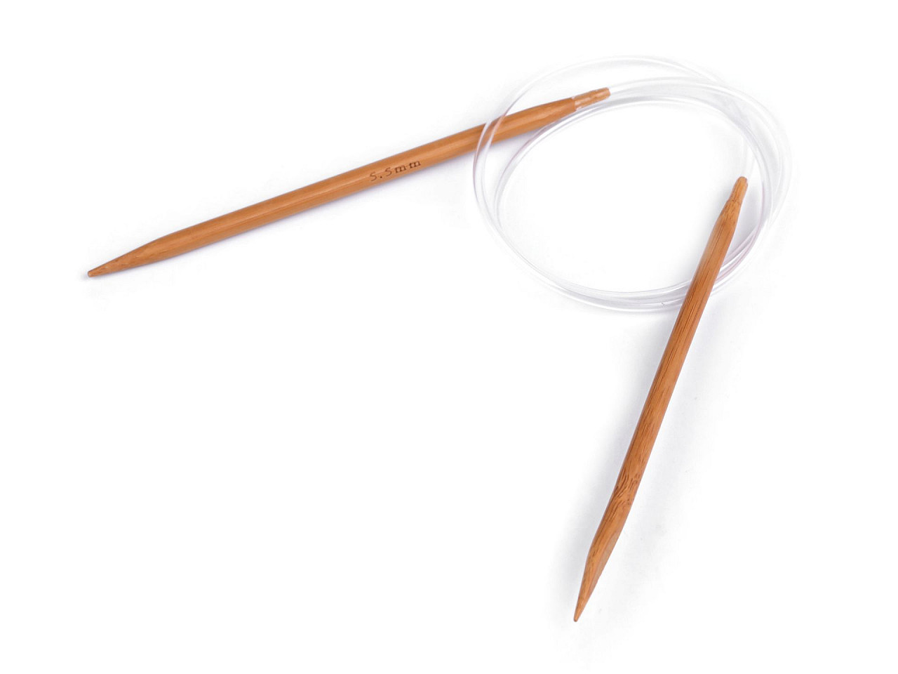 Andrele circulare de bambus nr. 3; 3,5; 4; 4,5; 5; 5,5; 6; 6,5; 7; 8 - Bambus închis (1 Bucată)