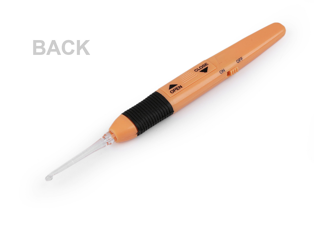 Croșetete cu lumină mărimea 3; 4; 5 - Roz somon deschis (1 Bucată)