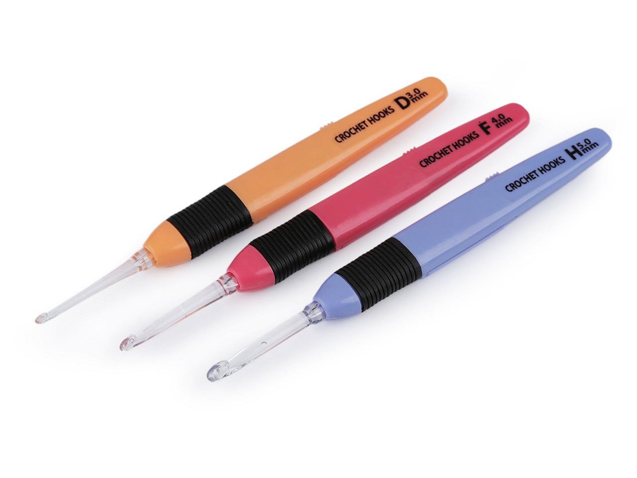 Croșetete cu lumină mărimea 3; 4; 5 - Roz somon deschis (1 Bucată)