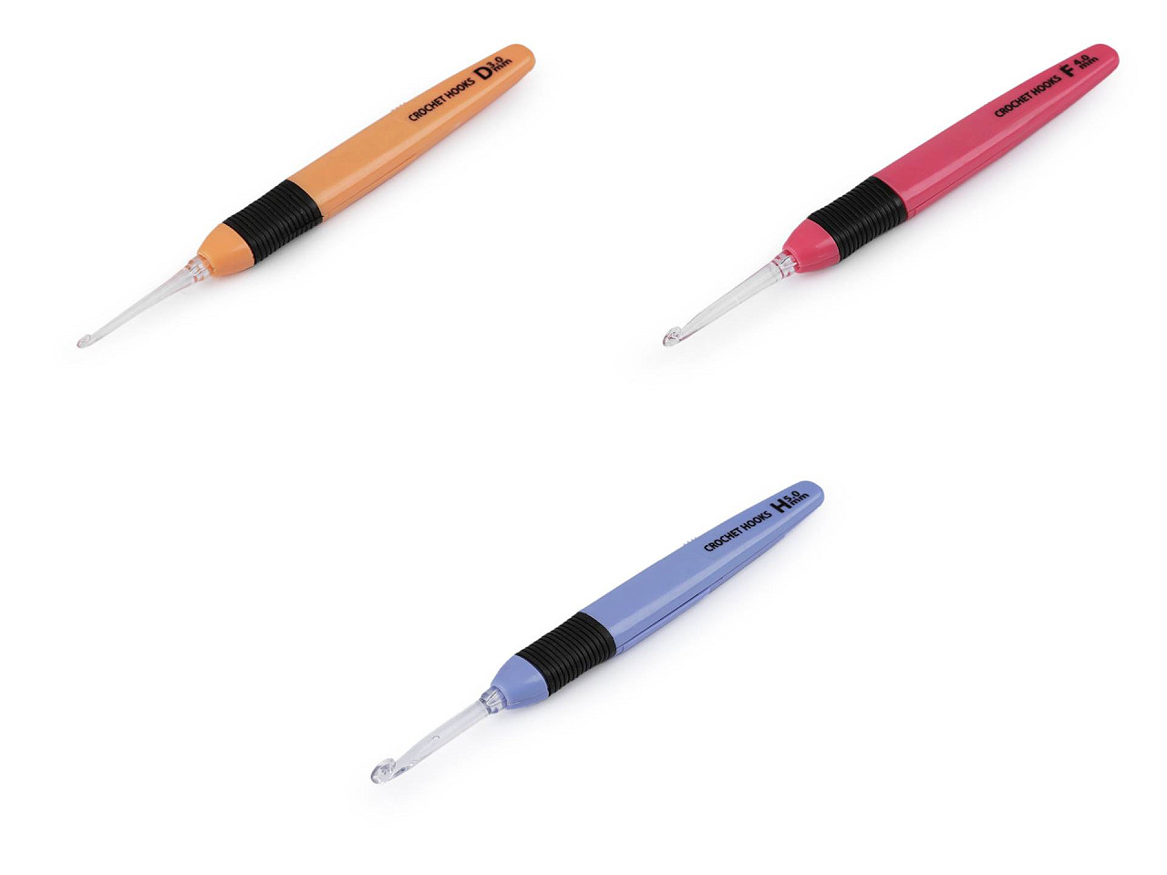 Croșetete cu lumină mărimea 3; 4; 5 - Roz somon deschis (1 Bucată)