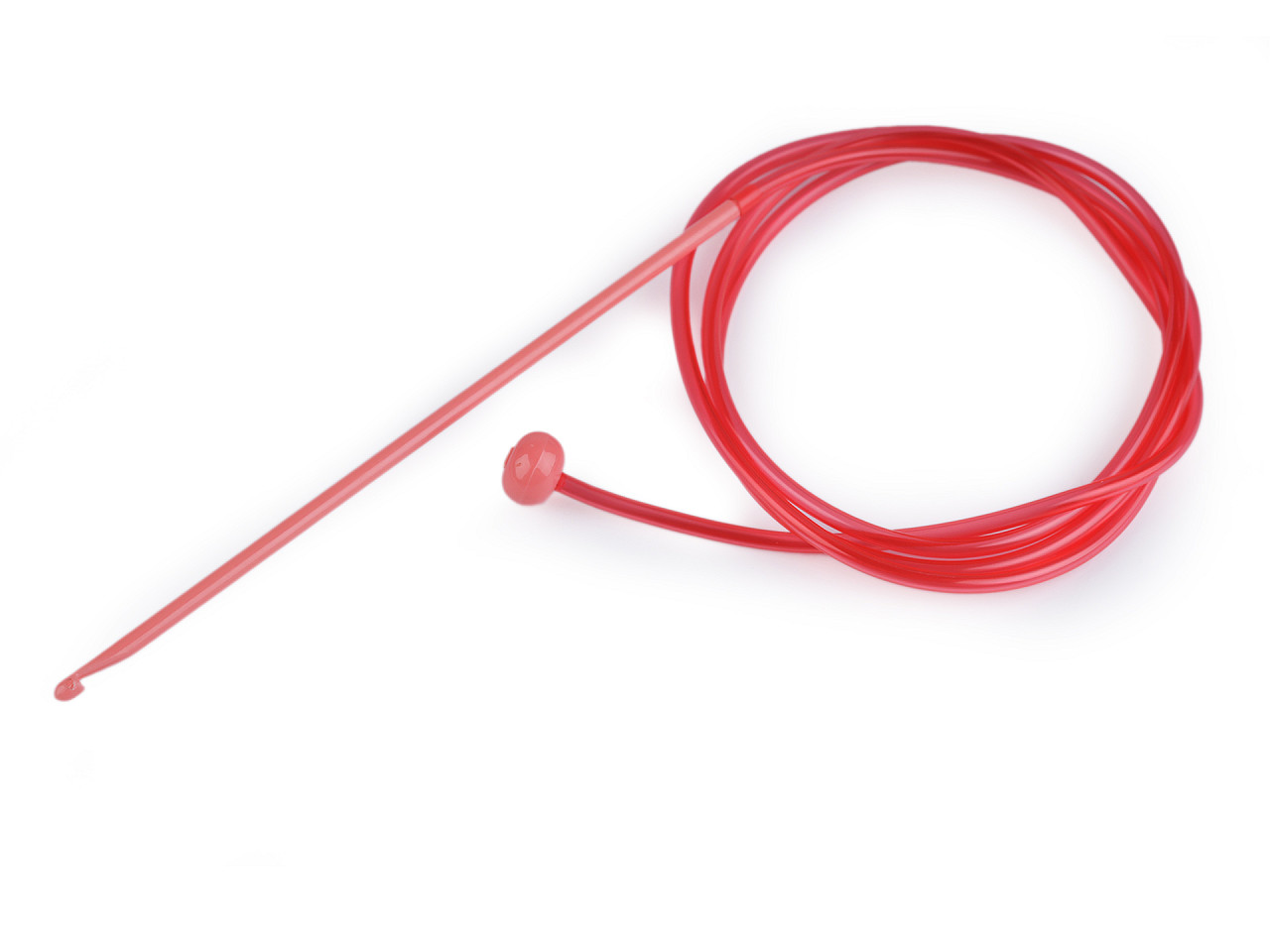 Croșete pentru croșetat tunisian - Culoare aleatorie (1 Bucată)