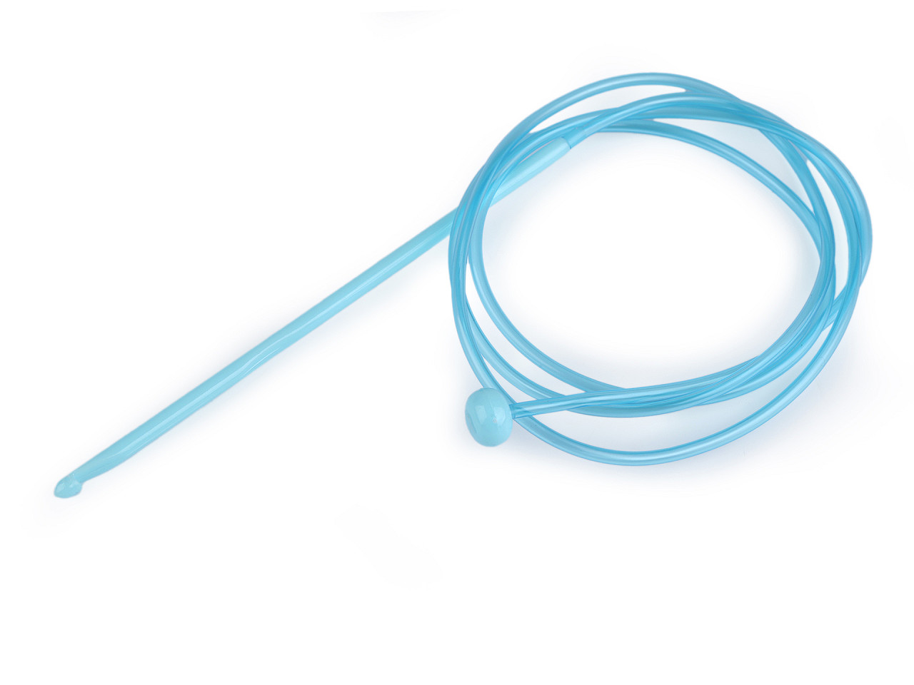 Croșete pentru croșetat tunisian - Culoare aleatorie (1 Bucată)