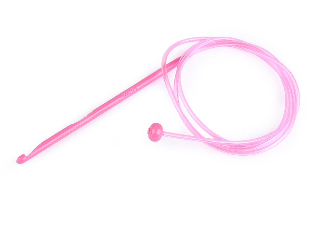 Croșete pentru croșetat tunisian - Culoare aleatorie (1 Bucată)