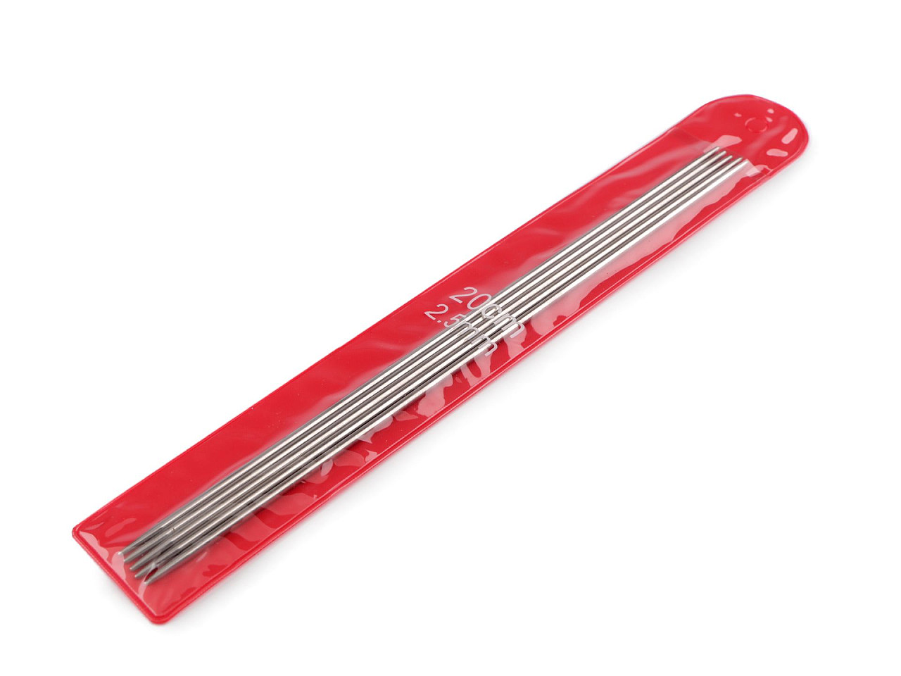 Andrele de inox pentru sosete nr. 2; 2,5; 3; 3,5; 4; 4,5; 5 - Nichel (1 Set)