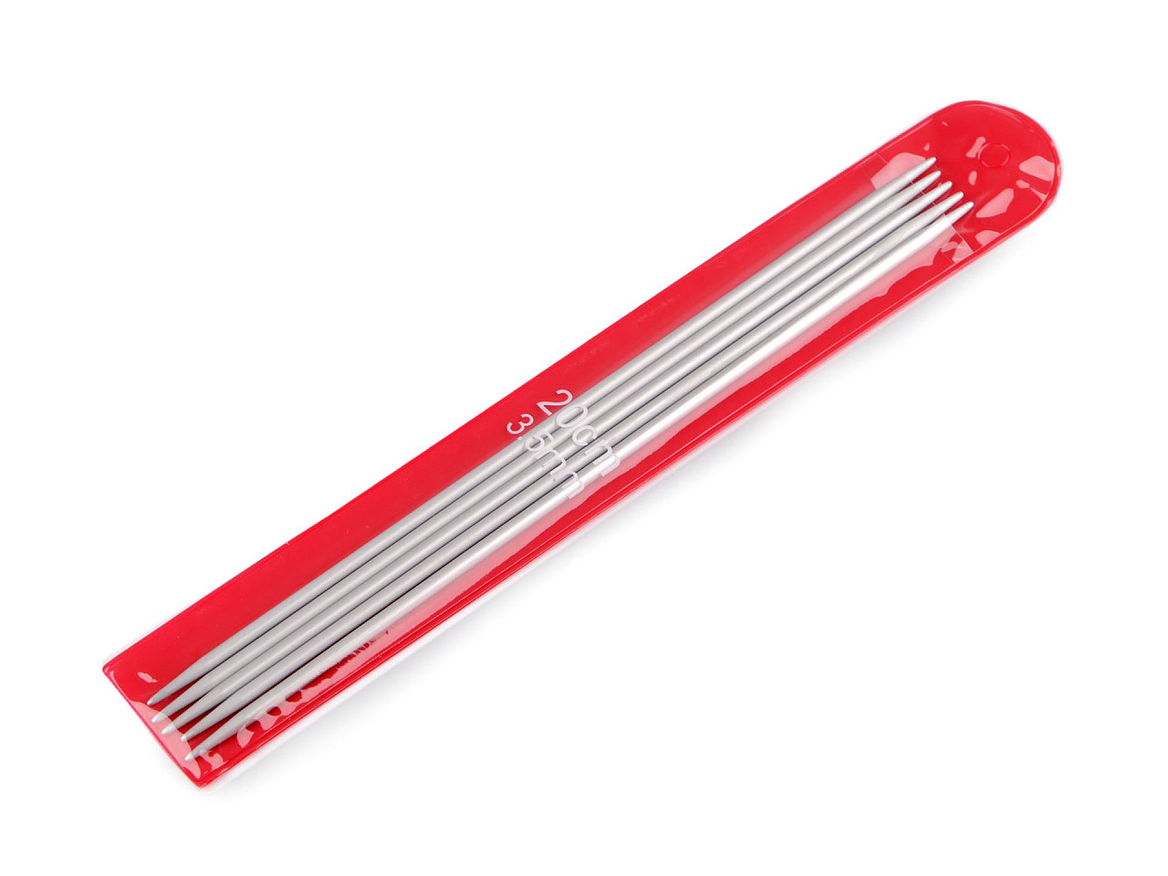 Andrele de aluminiu pentru sosete nr. 2; 2,5; 3; 3,5; 4; 4,5; 5 - Nichel (1 Set)