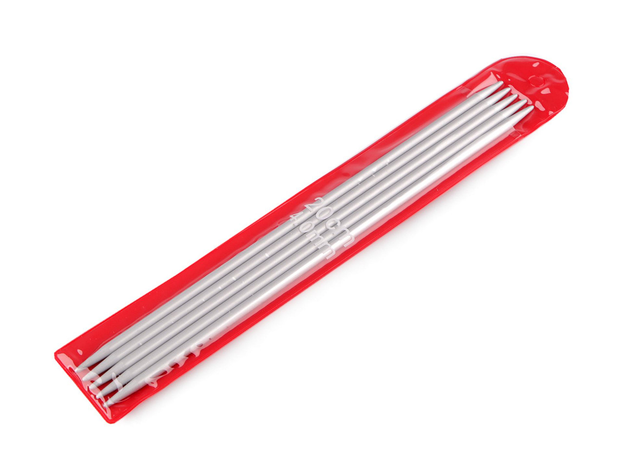 Andrele de aluminiu pentru sosete nr. 2; 2,5; 3; 3,5; 4; 4,5; 5 - Nichel (1 Set)