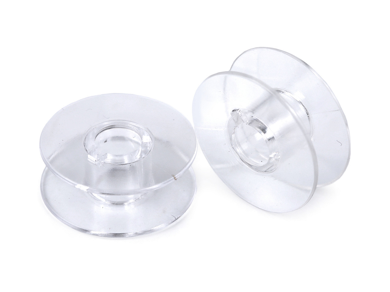 Bobine din plastic pentru masină de cusut veritas - Transparent (10 Bucăți)