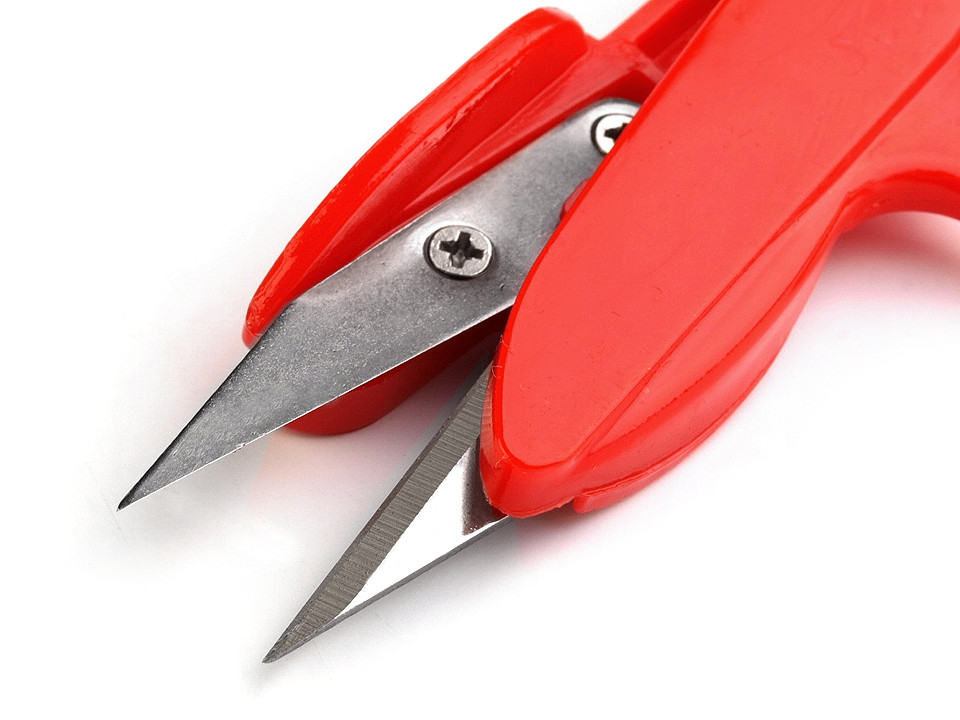 Ciupitoare cu mâner din plastic, lungime 12 cm - Culoare aleatorie (12 Bucăți)