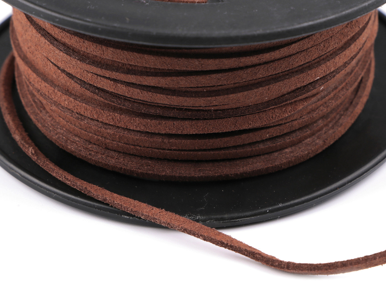 Șnur imitație piele, 3 mm - Galben (30 Metri)