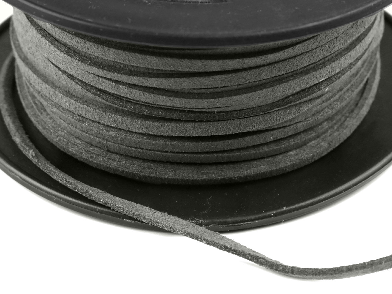 Șnur imitație piele, 3 mm - Galben (30 Metri)