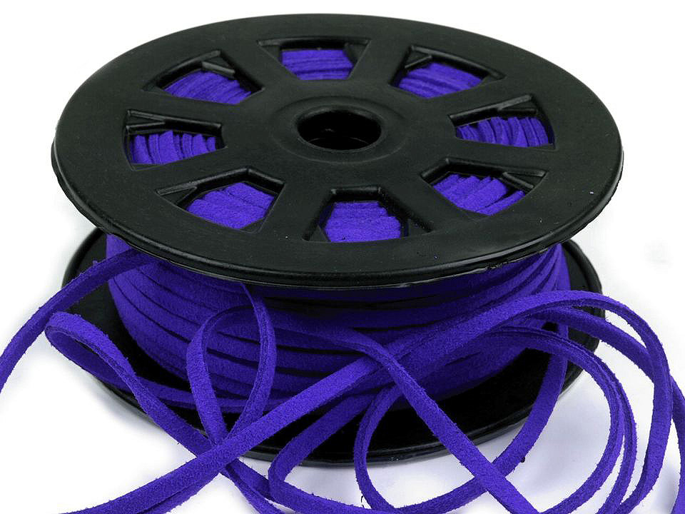 Șnur imitație piele, 3 mm - Galben (30 Metri)