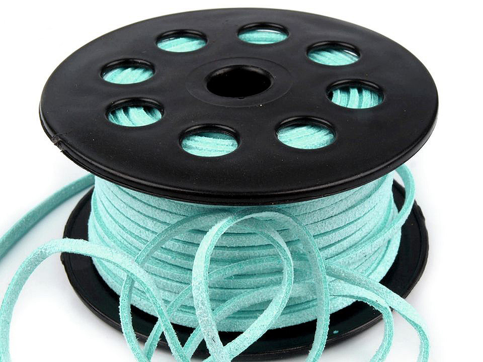 Șnur imitație piele, 3 mm - Galben (30 Metri)