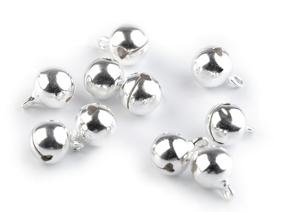 Clopoței / zurgălăi, ø10 mm - Auriu (20 Bucăți)