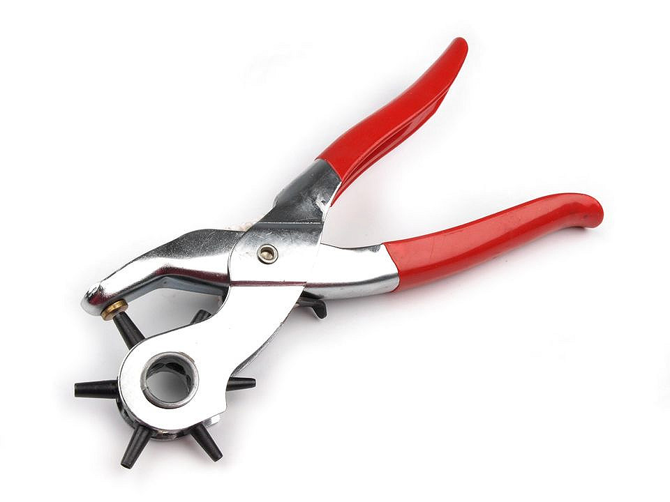 Clește pentru perforat piele - Roșu (1 Bucată)