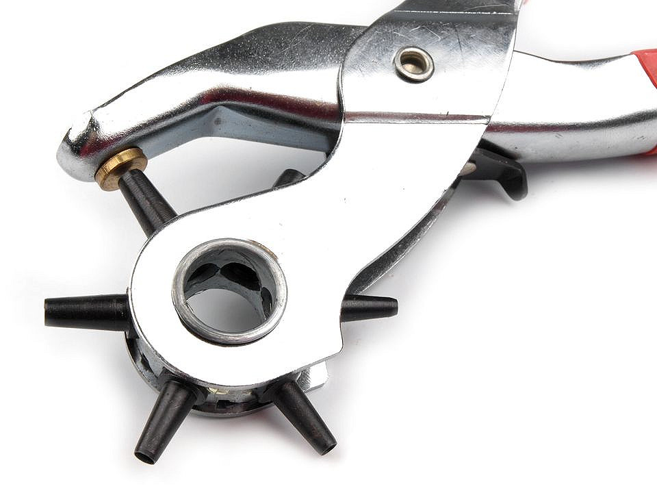 Clește pentru perforat piele - Roșu (1 Bucată)