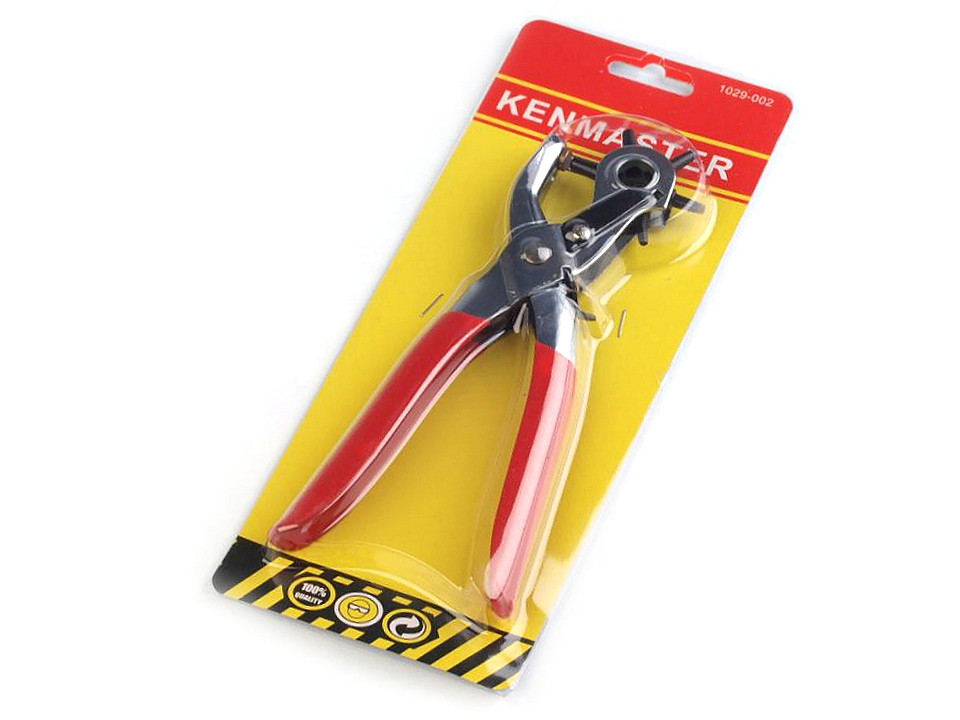 Clește pentru perforat piele - Roșu (1 Bucată)