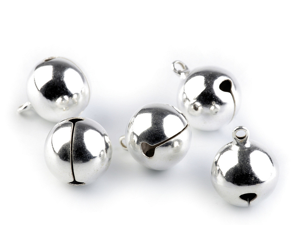 Clopoței / zurgălăi, ø20 mm - Auriu închis (5 Bucăți)