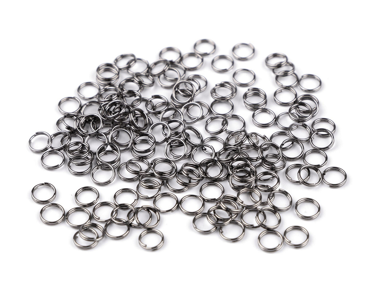 Zale duble bijuterii, ø6mm - Platinum (20 Grame)