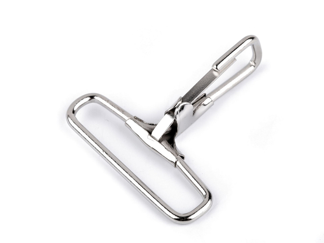 Carabină metalică, 38 mm - Nichel (5 Bucăți)