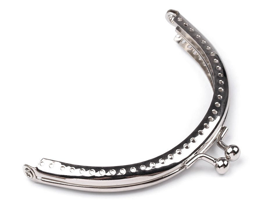 Ramă poșetă, 10,3x12 cm - Nichel (10 Bucăți)