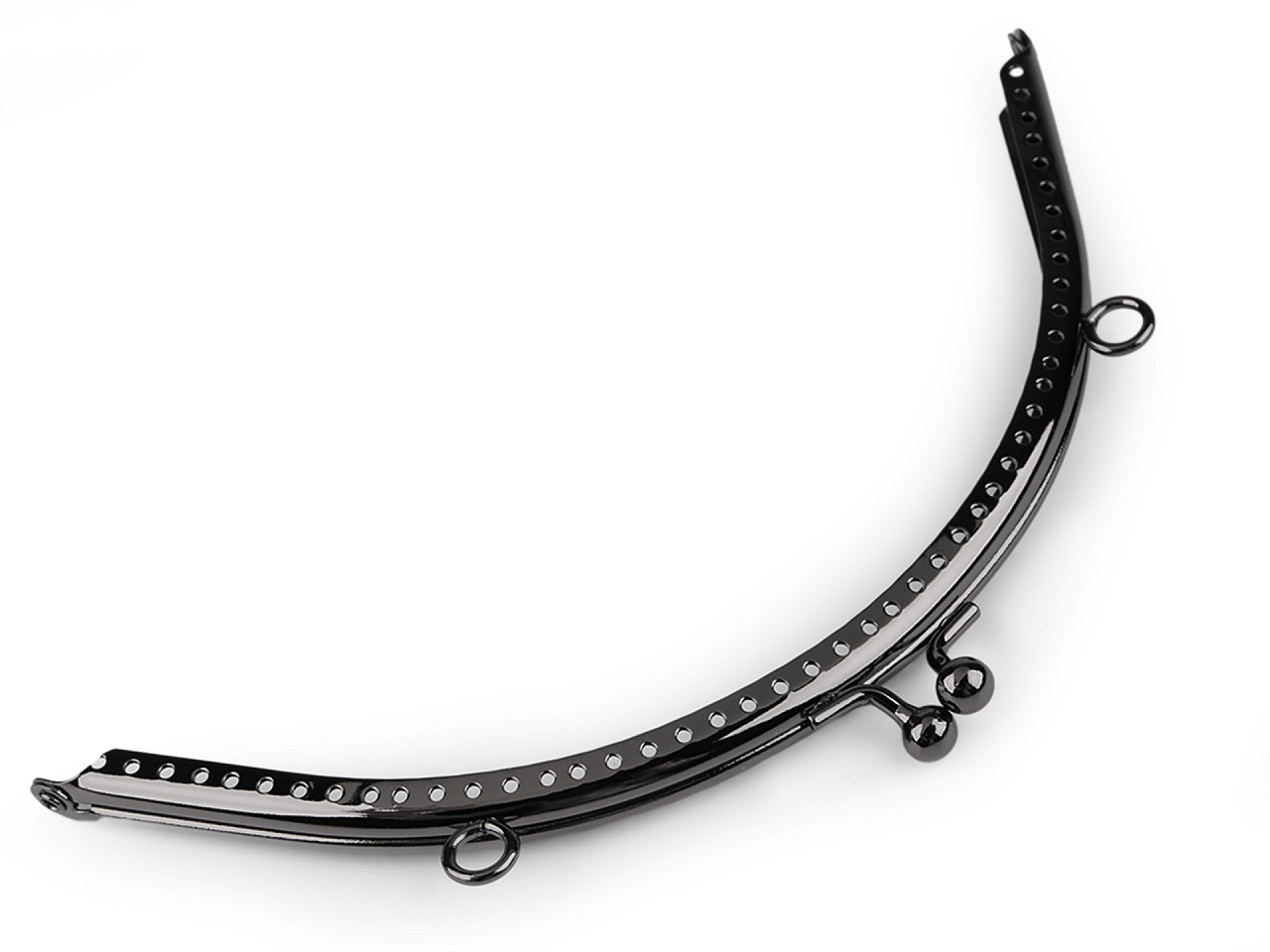 Ramă poșetă, 18,5x14 cm - Nichel (1 Bucată)