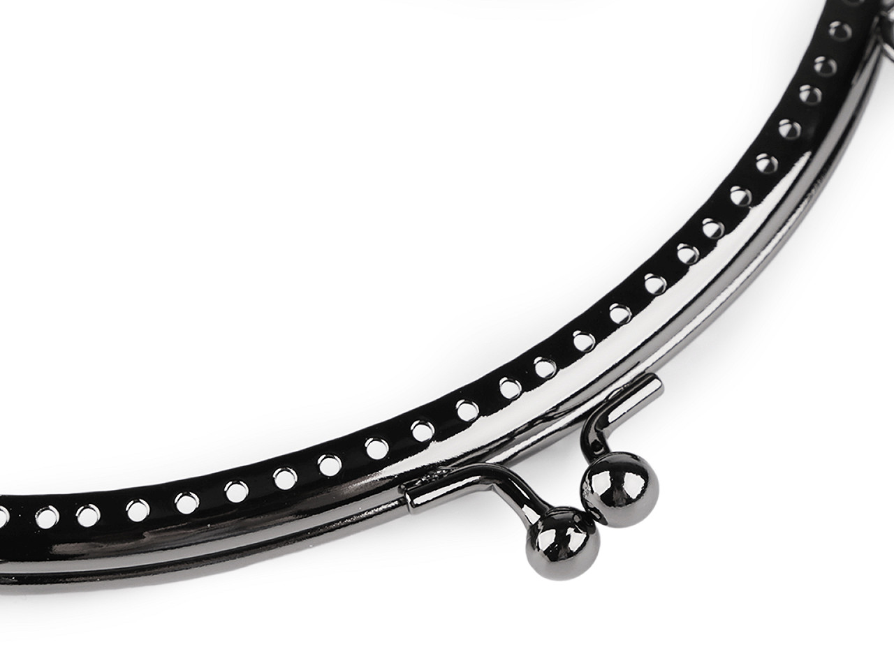 Ramă poșetă, 18,5x14 cm - Nichel (1 Bucată)