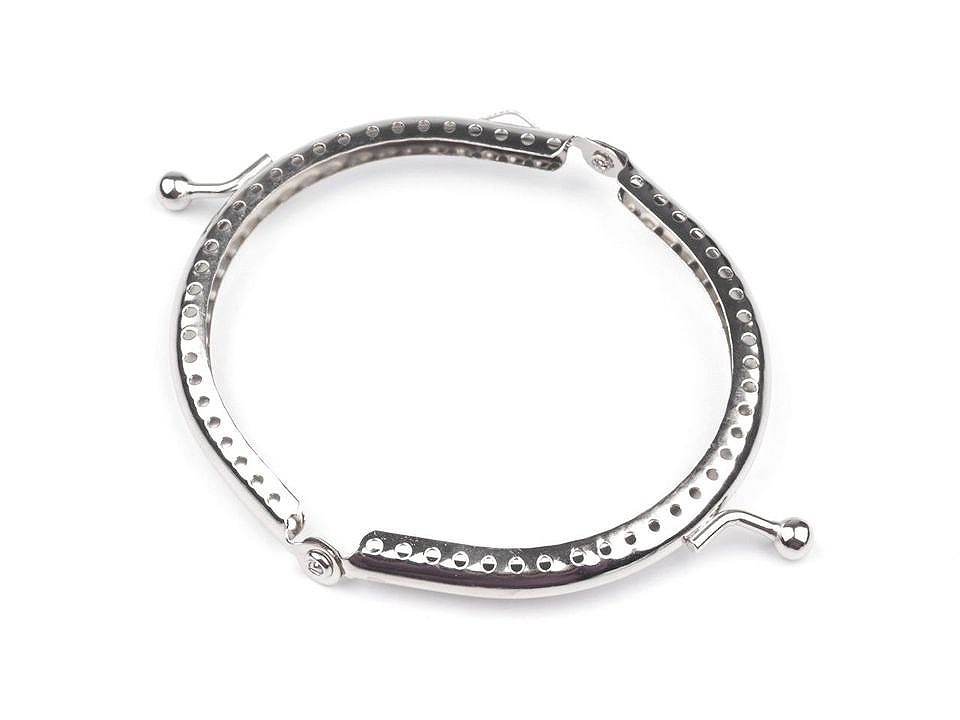 Ramă portofel, 8x9 cm - Nichel (10 Bucăți)