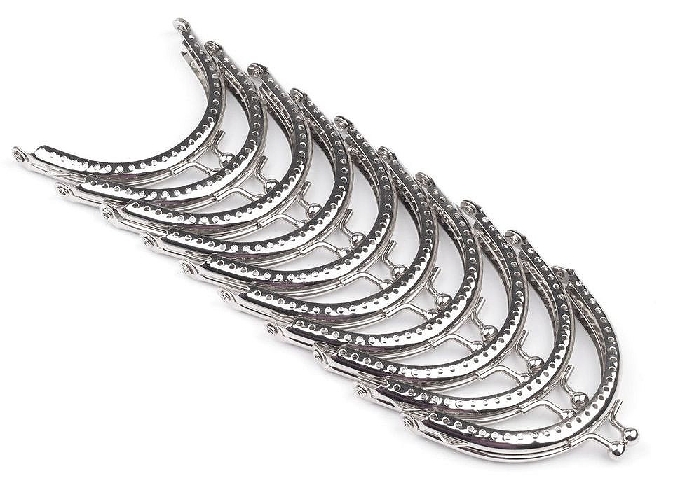 Ramă portofel, 8x9 cm - Nichel (10 Bucăți)