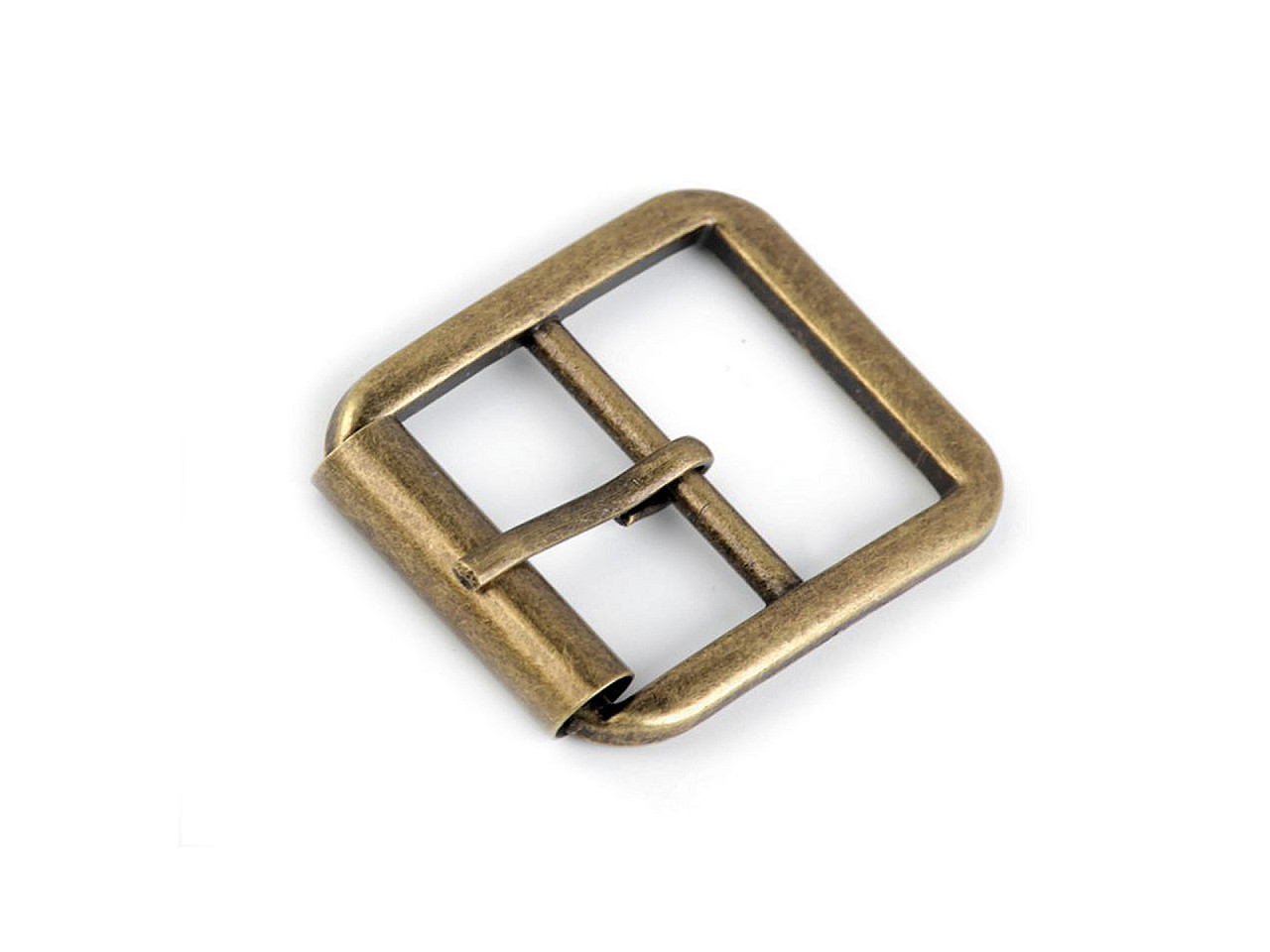 Cataramă cu rolă, 25 mm - Alamă antică (1 Bucată)