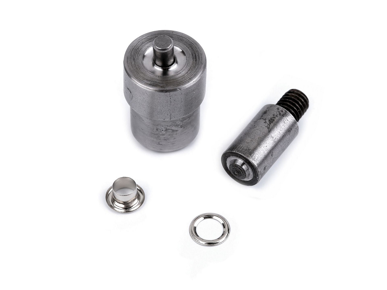 Matriță pentru ocheți, ø6 mm - Nichel (1 Bucată)