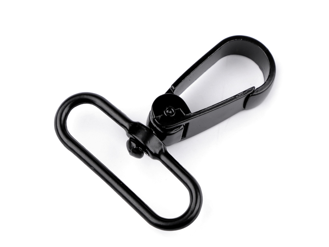 Carabină rotativă, 39 mm - Nichel negru (10 Bucăți)