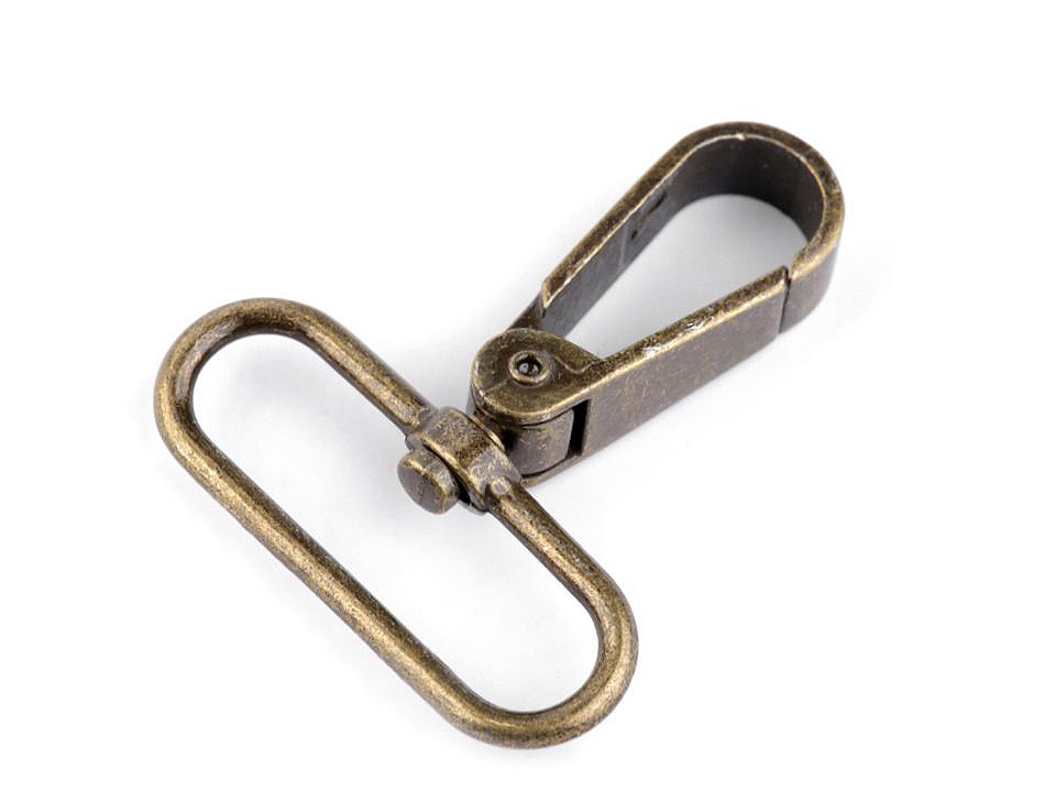 Carabină rotativă, 39 mm - Nichel negru (10 Bucăți)