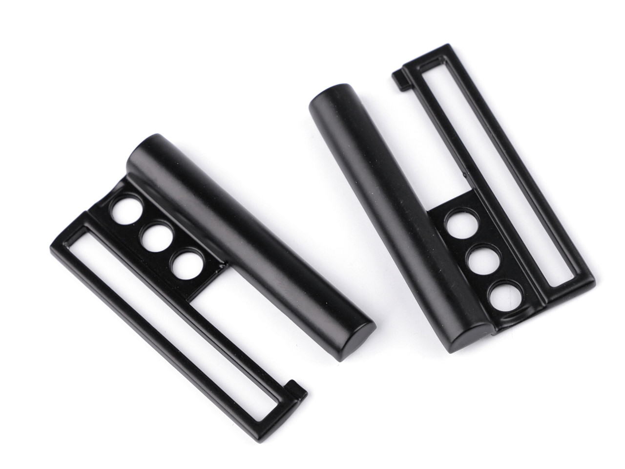 Cataramă decorativă, lățime 50 mm - Nichel antic (1 Pereche)