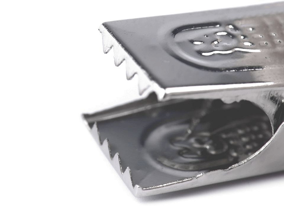 Clipsuri pentru perdele și draperii - Nichel (20 Bucăți)