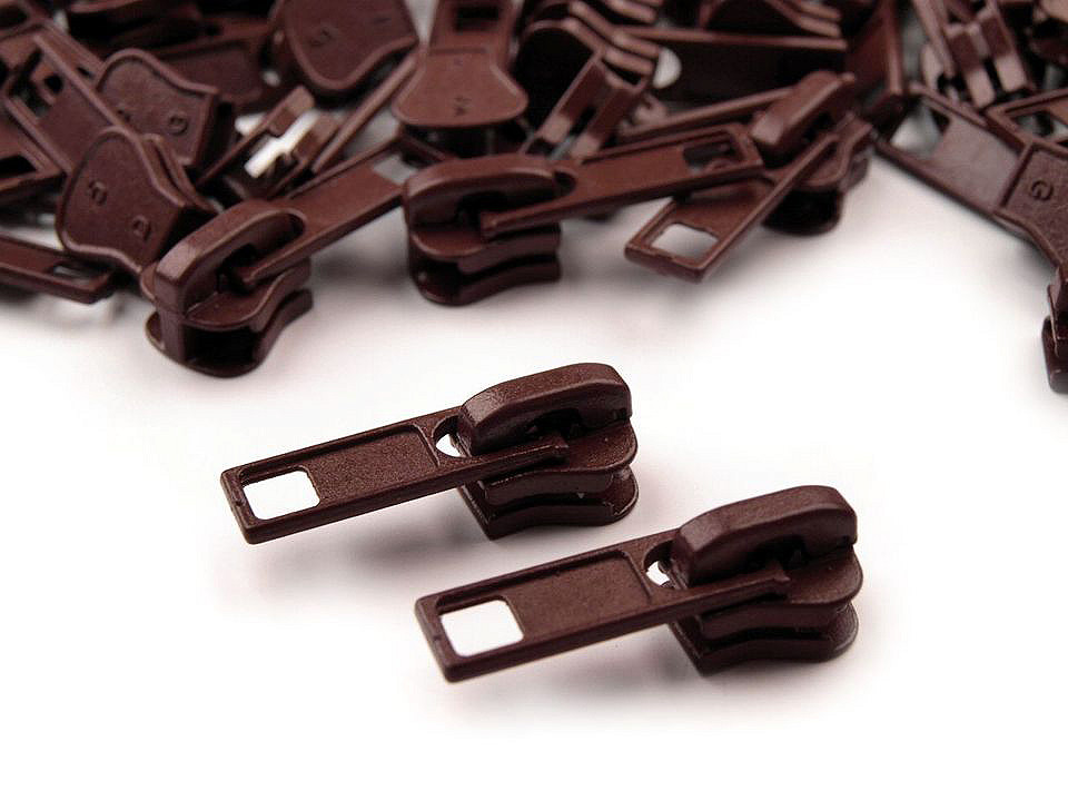 Cursor fermoar injectat, no 5 - Bej foarte deschis (10 Bucăți)