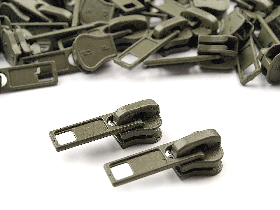 Cursor fermoar injectat, no 5 - Bej foarte deschis (10 Bucăți)